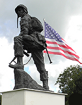 Paratrooper Monument in Normandy
