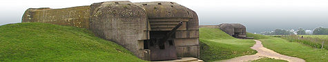 German Gun Battery in Normandy