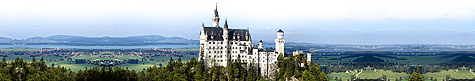 Neuschwanstein Castle in Bavaria, Germany