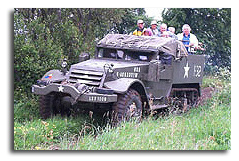 Battlefield Tour with WWII Halftrack ride